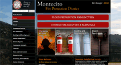 Desktop Screenshot of montecitofire.com